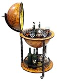 Firenze 20 Diameter Italian Replica Floor Globe Bar