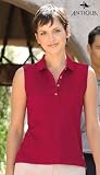 Antigua Carefree Sleeveless Women's Shirt (Color & Size=Ivy - M)