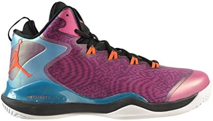 Jordan Super.Fly 3 Men's Shoes Fusion Pink/Electric Orange-Black-Tropical Teal 684933-625 (9 D(M) US)
