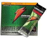 GATORADE Powder Packs ORANGE, 8 - 1.0z Pouches (Pack of 3)
