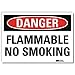 Danger Sign, Self-Adhesv Mount, 7inWx5inH (2 pieces)