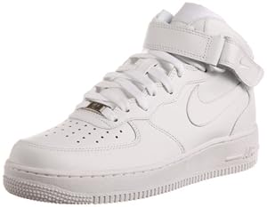 Nike Air Force 1 Mid '07 - White / White, 9 D US
