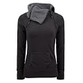 Eight2Nine Damen Fleece Jacke seitl. Zipper, Stehkragen,