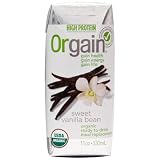 Orgain Ready-To-Drink Certified Organic Meal Replacement, 11-Ounce Container (Pack of 12)