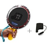 TELESIN 6" Dome Port for the Gopro Hero3/3+ and Hero4 Underwater Photography--- New Design Accessories Available for the Gopro