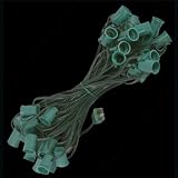 2-Pack of 100' C7 Commercial Socket Sets - 15 Spacing Green Wire