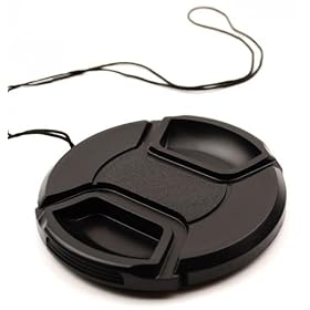 GUMP Universal 77mm Snap on Lens cap - Clip on - with string / leash for Nikon Canon SONY