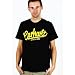 Carhartt T-Shirt Est Script (black/yellow)