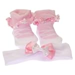 Chaussons style ballet et bandeau pou...