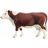 Schleich Hereford Cow Toy Figure