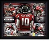 Atlanta Falcons Personalized Action Collage Print