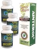 41XnFSYsWcL. SL160  AINTEROL Pueraria Mirifica 500PURE (300caps) and Breast Cream 2 Gen 100gm Set
