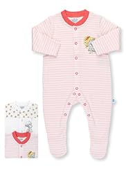 3 Pack Pure Cotton Tatty Teddy Floral Sleepsuits