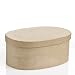 Oval Paper Mache Boxes with Lids - Package of 4 Boxes