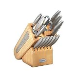 Cuisinart Continental 14pc Knife Set with Block, Natural