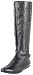 Nine West Women’s Whitaker Knee-High Boot,Black Leather,9 M US