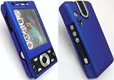 EMARTBUY BLUE HYBRID PROTECTION CASE/COVER/SKIN WITH BUILT IN SCREEN PROTECTOR FOR SONY ERICSSON W995