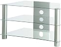 Alphason Essentials FTV3/3G Glass TV Stand