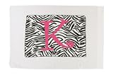 Standard Pillowcase - A to Zebra Initial - K
