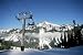 Wallmonkeys Peel and Stick Wall Decals - Ski Mountain - Removable Graphic