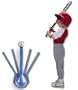 CSI Up-Rite Safe Tee Baseball Batting Tee