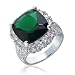 Bling Jewelry Vintage Style CZ Emerald Color Cocktail Ring 41XnKwAHCvL. SL75 Vintage Diamond Engagement Rings Bring Historical Value and Uniqueness