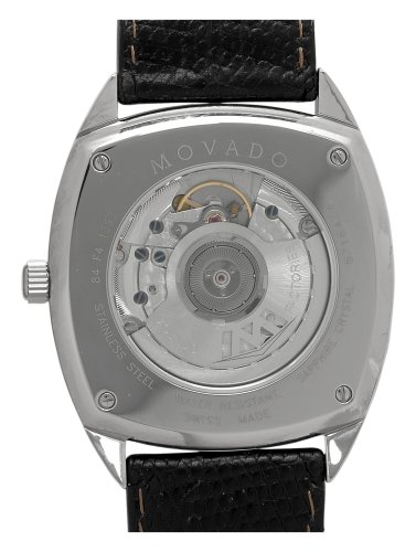 Movado Men's 605317 Museum Automatic Genuine Lizard Leather Watch Image