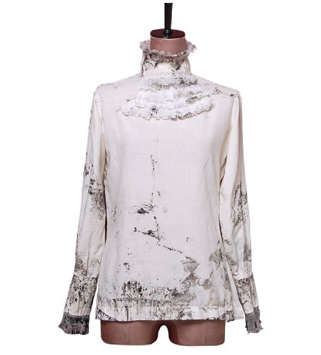 (ザボヘミアンソサエティ) The Bohemian Society Victorian Shirts ハンドペインティングシャツ