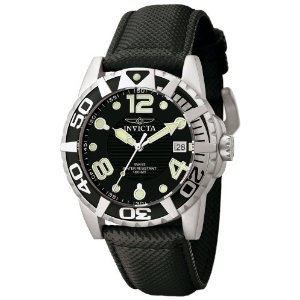Invicta Mens Signature Pro-diver Aluminum Watch Black 7244