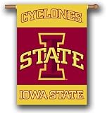 Iowa State Cyclones 2-Sided 28 X 40 Banner W/ Pole Sleeve