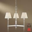 Minka Federal Restoration Chrome 3Lt Chandelier 4273-77