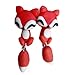 Scheppend Polymer Clay Cute Cartoon Fox Handmade Stud Earrings