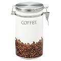 Zeller 19814 Kaffeedose mit L�ffel, Keramik/Edelstahl / � 10.5 x 19
