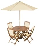 Outdoor Living : Complete York Garden Furniture Paris Highback Set - ivory