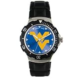 WEST VIRGINIA MOUNTAINEERS Beautiful Water Resistant Agent Series WATCH with Velcro Band