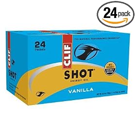 Clif Shot Energy Gel 1.1 Ounce Packets (Pack of 24)