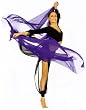DANCE VEIL-3900B