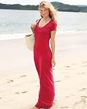 Ankle-length cover-up dress