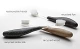 RADIUS Source Toothbrush, Soft Bristles, Toothbrush + Extra Refill, Assorted Colors (Pack of 3)