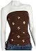 Southpole Ladies Tube Top 833s 1010 724, chocolate