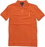 Polo Ralph Lauren Boy's Classic Cotton Polo (S(8), Bedford Orange)
