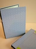Blue Binder with Business Card Pages