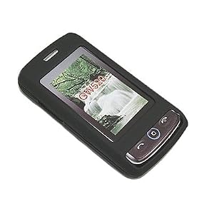 iTALKonline BLACK Armour Hybrid Hard Case/Cover/Skin for LG GW520