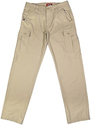 CHZL Men's Basic Tactical Pants 36x30 Khaki