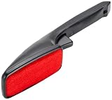Produkt-Bild: WENKO 4823750100 Kleiderb&uuml;rste Twist - Drehautomatik f&uuml;r Links- und Rechtsh&auml;nder, 7 x 26 x 6 cm, schwarz-rot