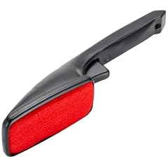 WENKO 4823750100 Kleiderb�rste Twist - Drehautomatik f�r Links- und Rechtsh�nder, 7 x 26 x 6 cm, schwarz-rot