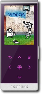 Samsung - T10 4GB* MP3 Player and Image Player - Purple