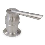 FREUER Faucets Countertop / Sink Mount Soap Pump Dispenser, Brushed Nickel