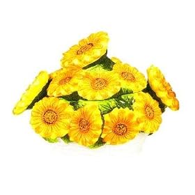 SUNFLOWER 3-Dimensional Cookie Jar *NEW!* by KMC/KK-Sunflower