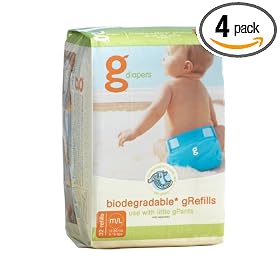 gDiapers Biodegradable Diaper Refills